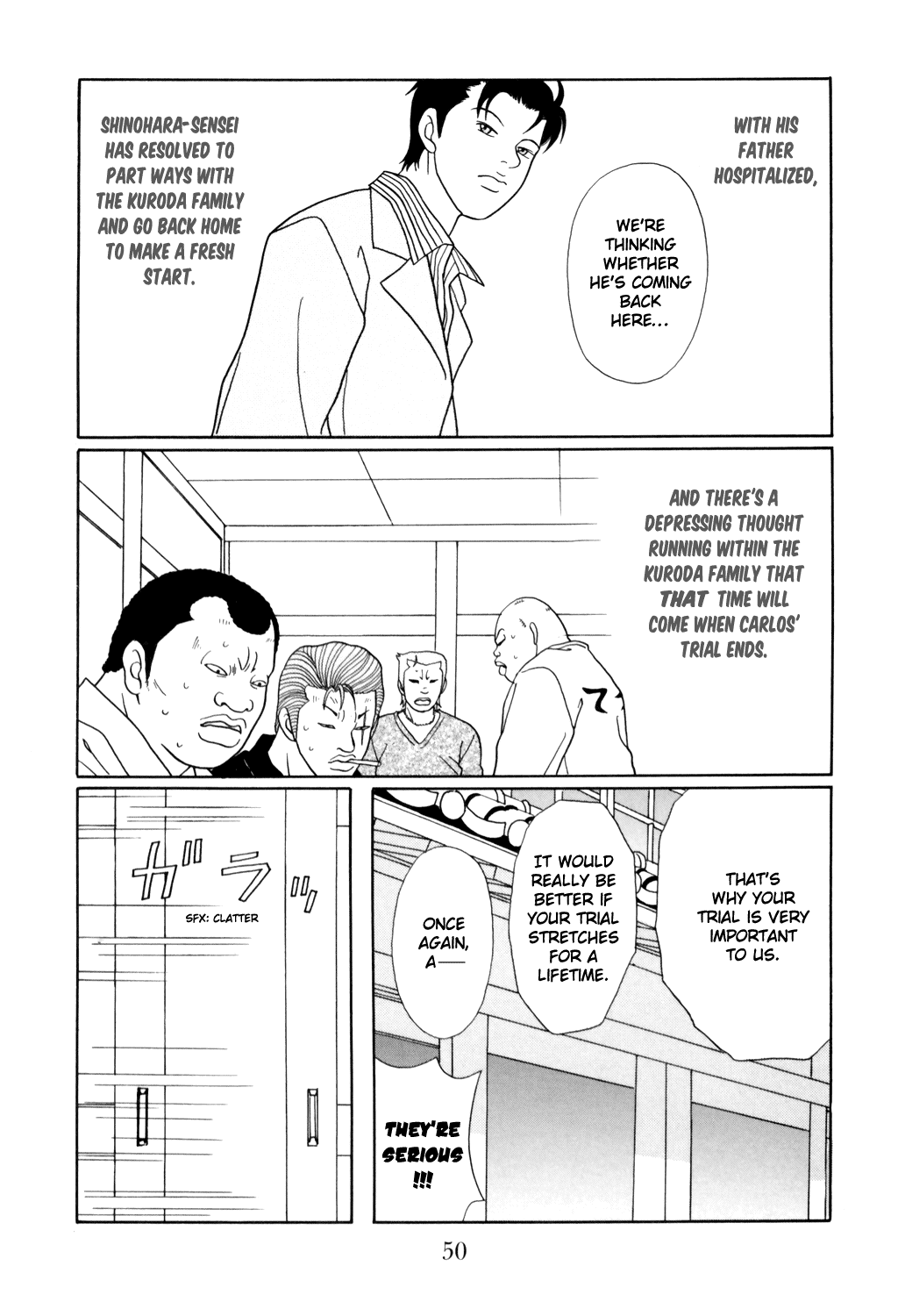 Gokusen Chapter 127 page 6 - Chapter 127: Start of the Kidnapping Incident