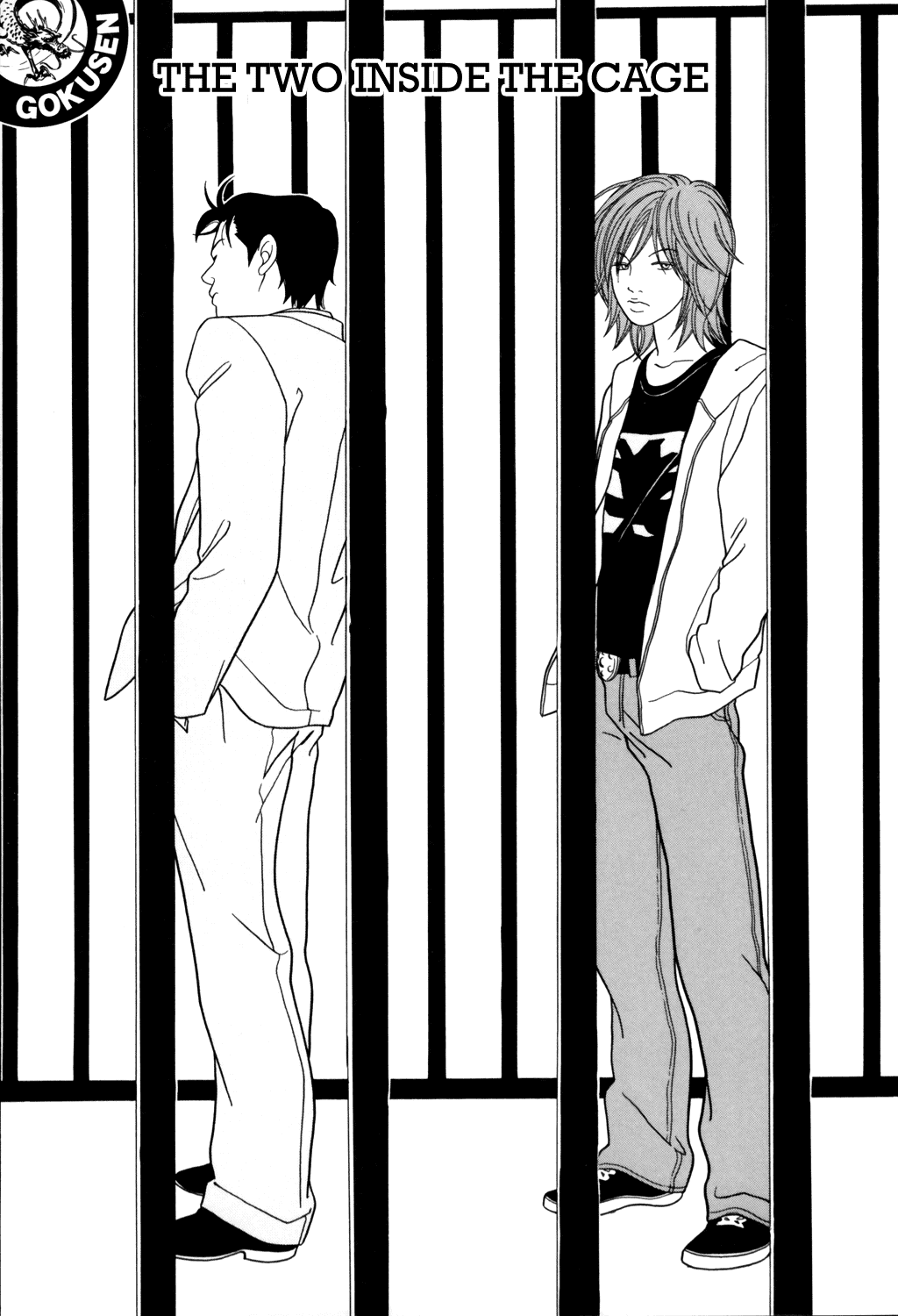 Gokusen Chapter 130 page 1 - Chapter 130: The Two Inside the Cage