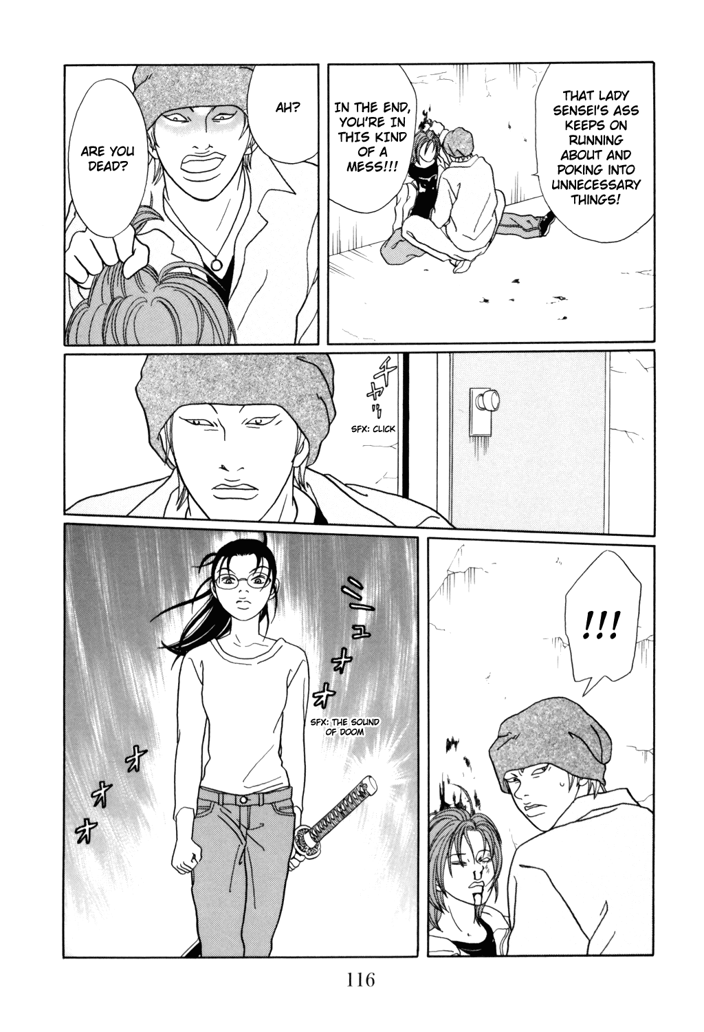 Gokusen Chapter 130 page 12 - Chapter 130: The Two Inside the Cage