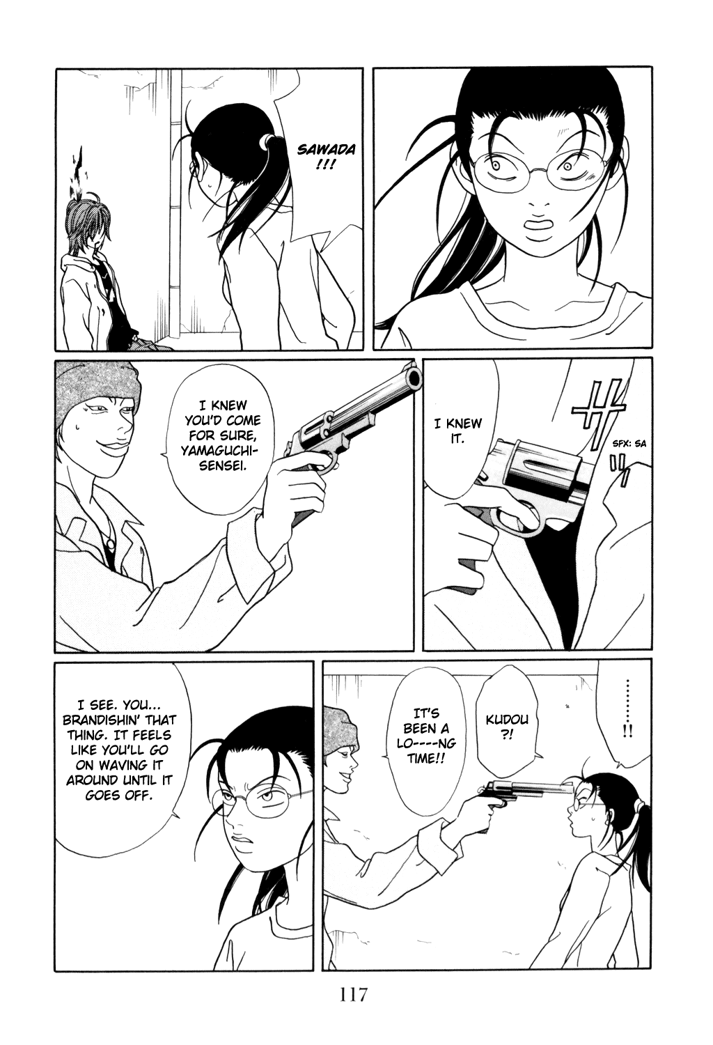 Gokusen Chapter 130 page 13 - Chapter 130: The Two Inside the Cage