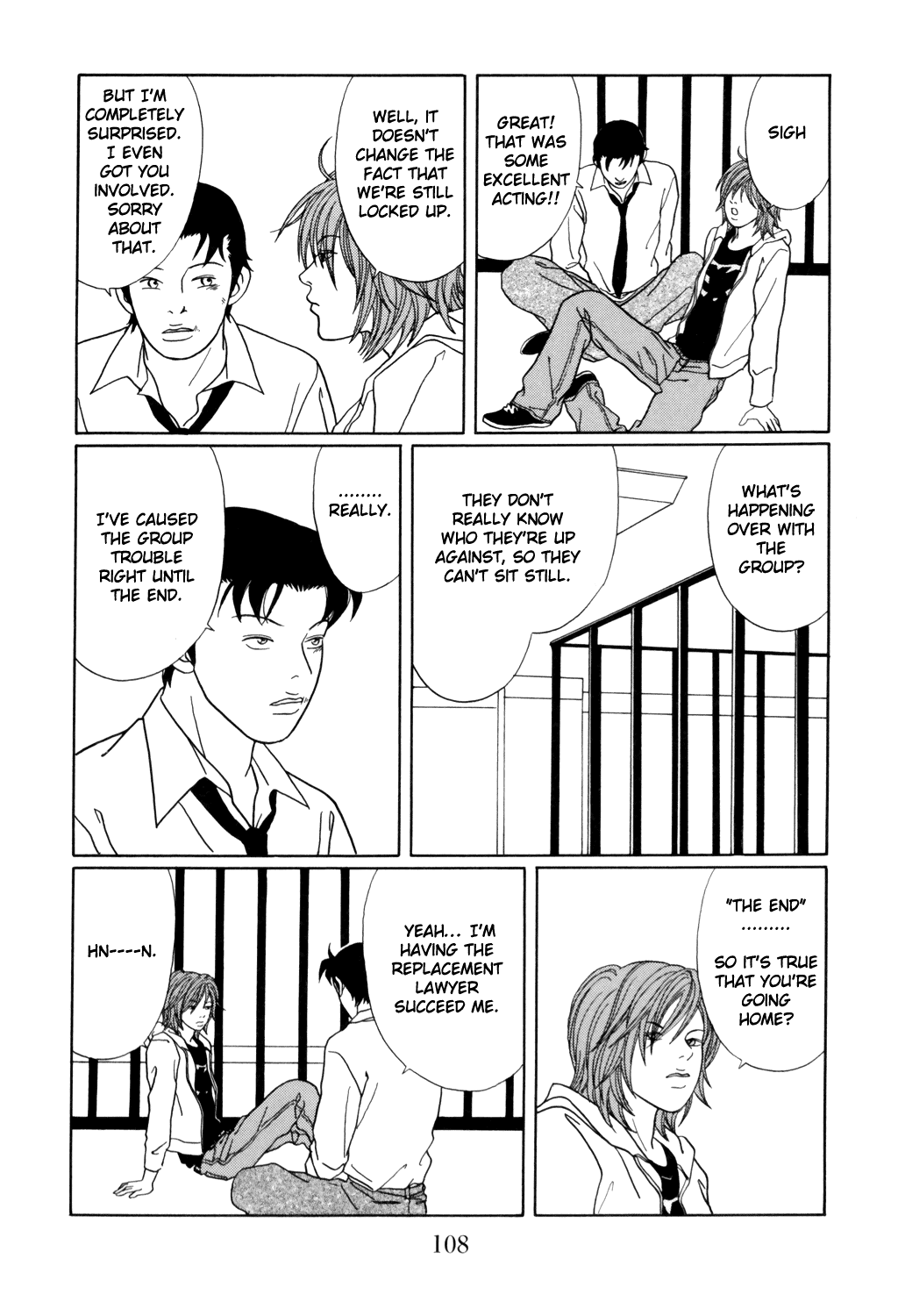 Gokusen Chapter 130 page 4 - Chapter 130: The Two Inside the Cage
