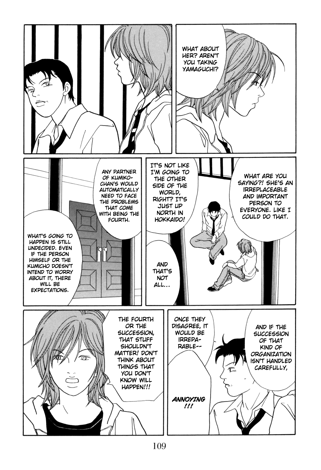 Gokusen Chapter 130 page 5 - Chapter 130: The Two Inside the Cage