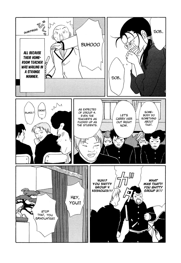 Gokusen Chapter 146 page 4 - Chapter 146: 3rd Year Group 4's Graduation!