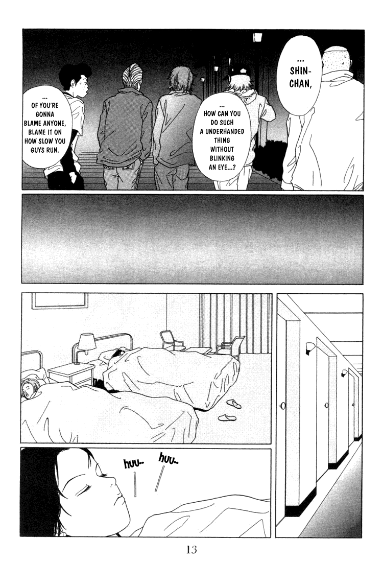 Gokusen Chapter 61 page 13 - Chapter 61: Shirokin Boy's Escape!!