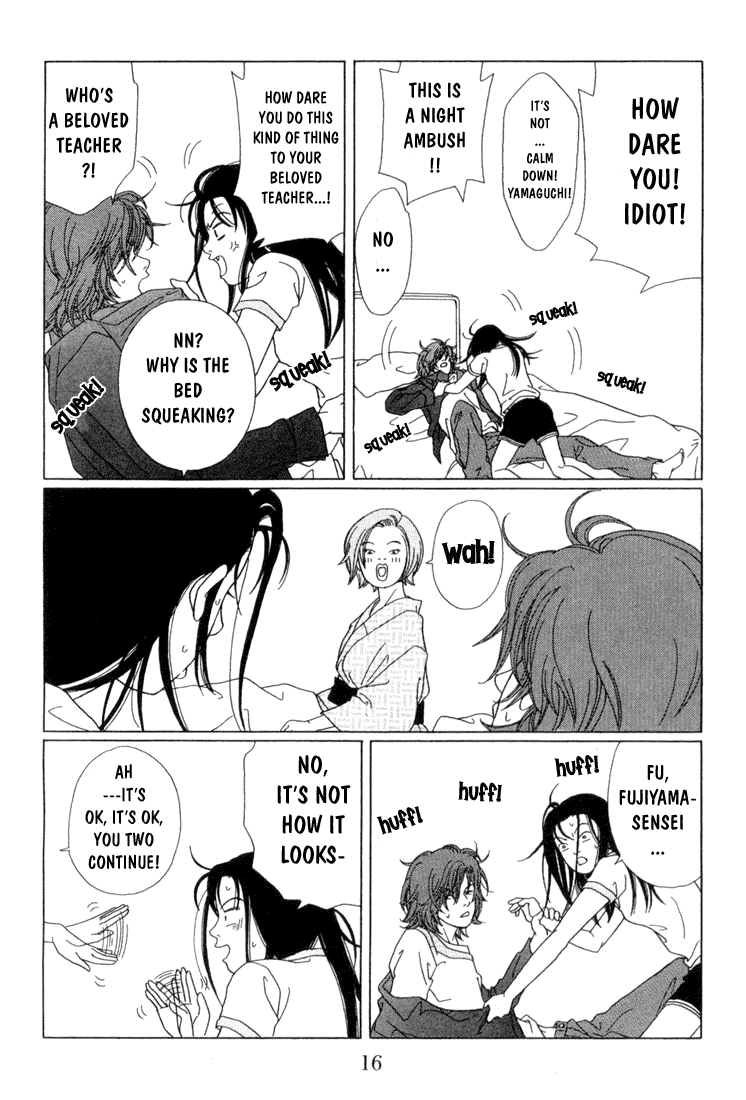 Gokusen Chapter 61 page 16 - Chapter 61: Shirokin Boy's Escape!!