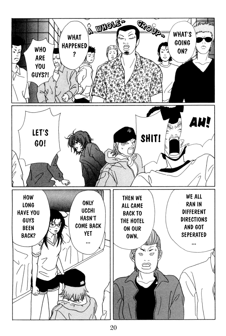 Gokusen Chapter 61 page 20 - Chapter 61: Shirokin Boy's Escape!!