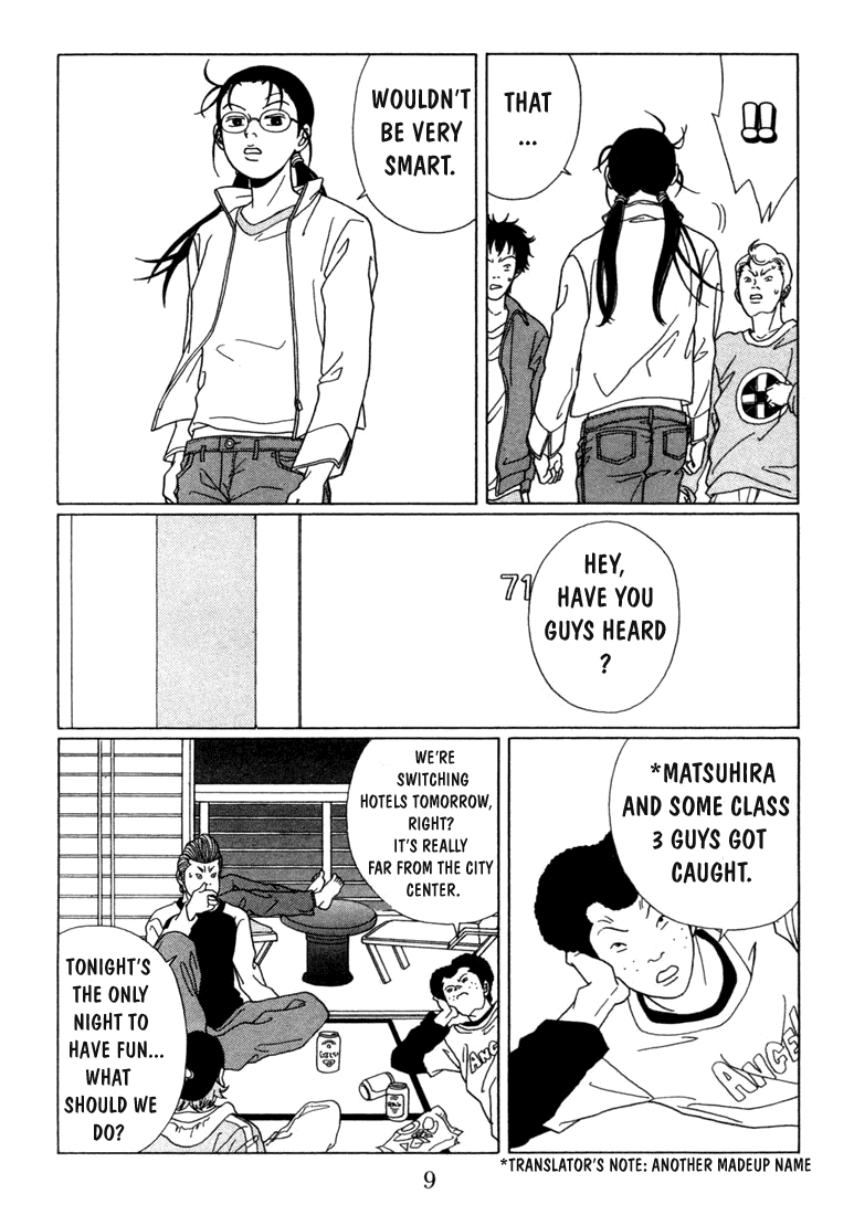 Gokusen Chapter 61 page 9 - Chapter 61: Shirokin Boy's Escape!!