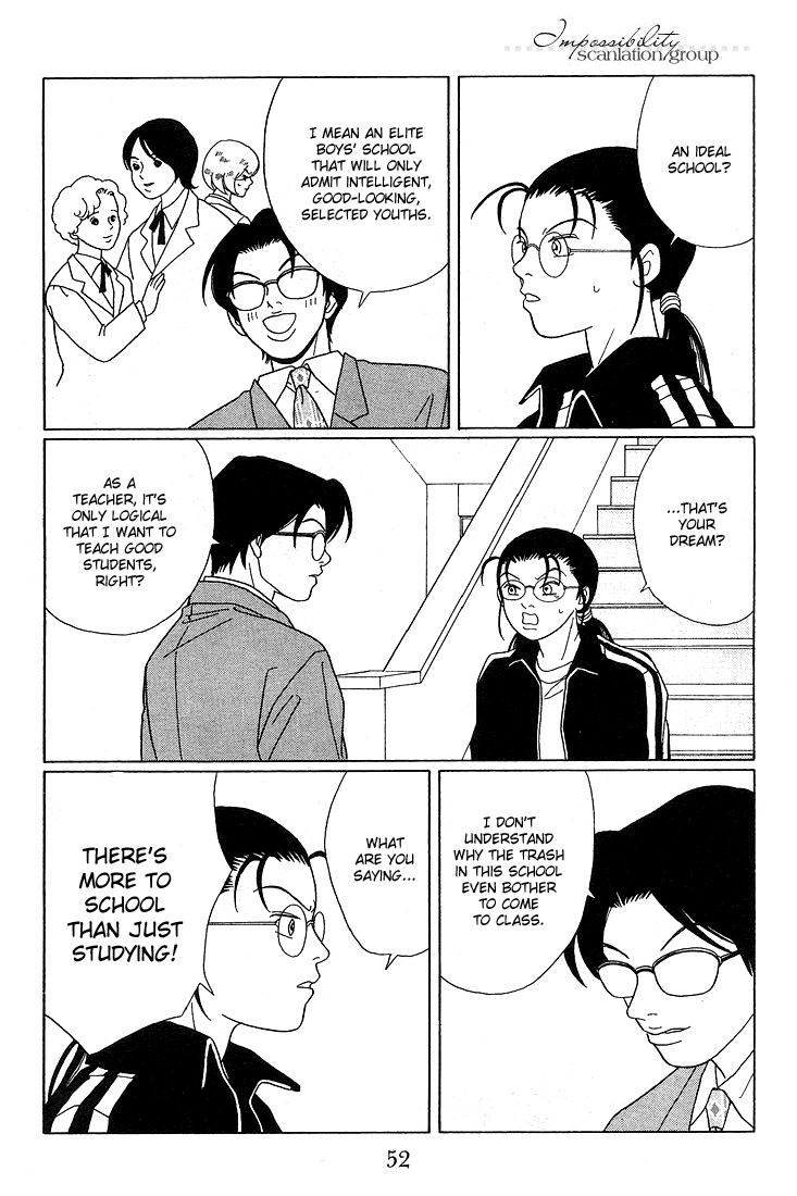 Gokusen Chapter 84 page 14 - Chapter 84: Shirokin High School's Co-Ed Plan?