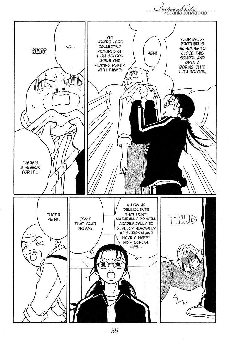 Gokusen Chapter 84 page 17 - Chapter 84: Shirokin High School's Co-Ed Plan?