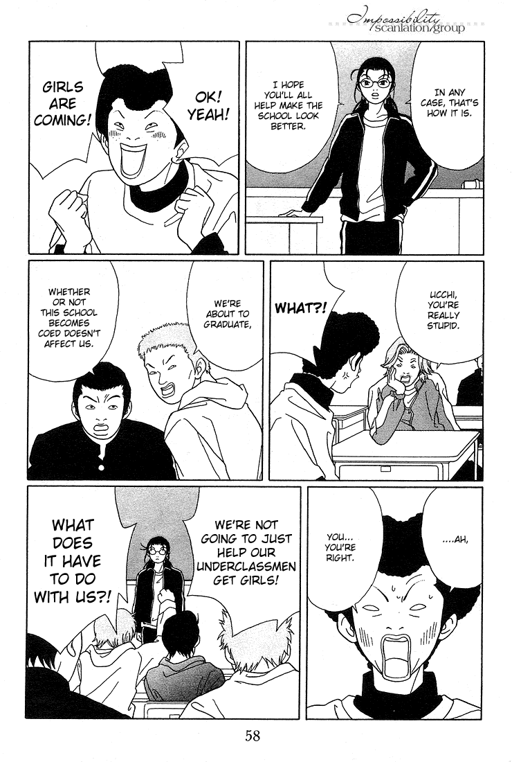 Gokusen Chapter 84 page 20 - Chapter 84: Shirokin High School's Co-Ed Plan?