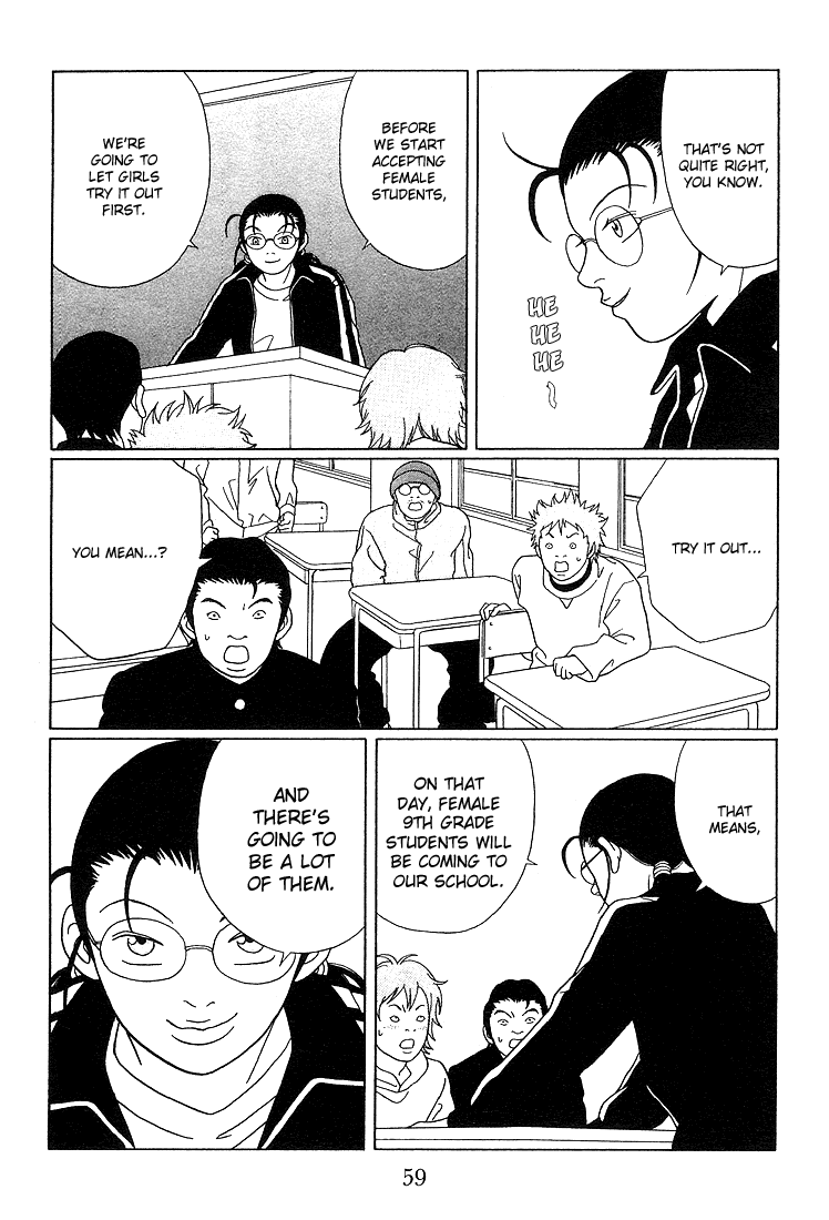 Gokusen Chapter 84 page 21 - Chapter 84: Shirokin High School's Co-Ed Plan?