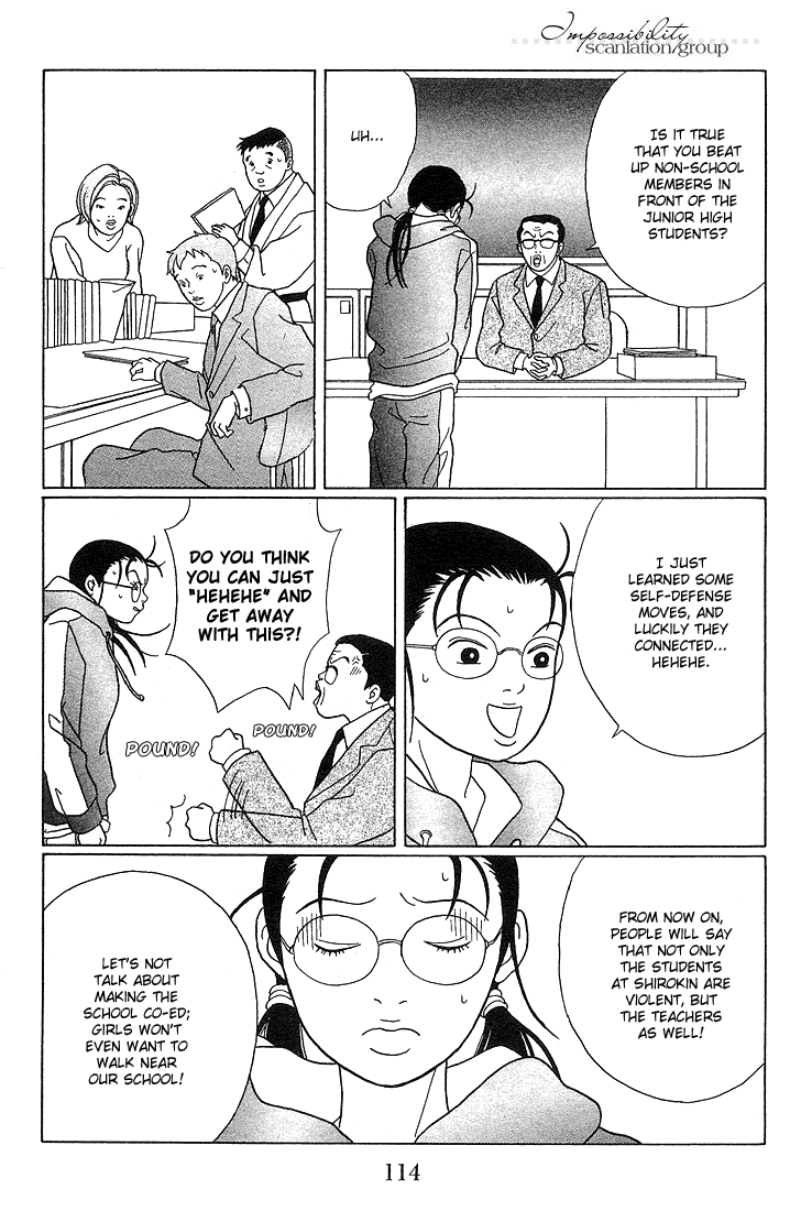 Gokusen Chapter 87 page 13 - Chapter 87: The Black Cross Attacks!