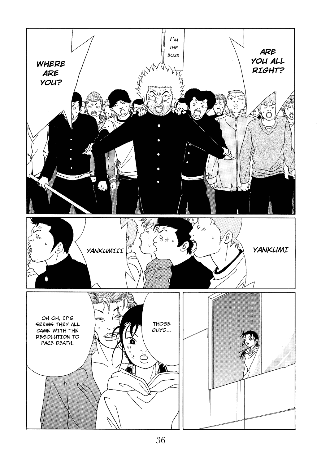 Gokusen Chapter 91 page 16 - Chapter 91: The Kuroda Family vs The Black Cross