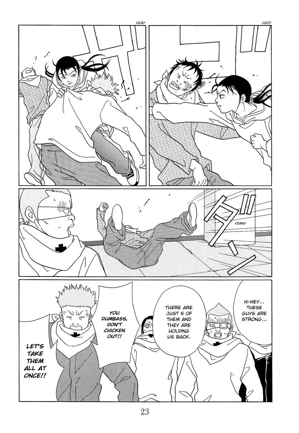 Gokusen Chapter 91 page 3 - Chapter 91: The Kuroda Family vs The Black Cross