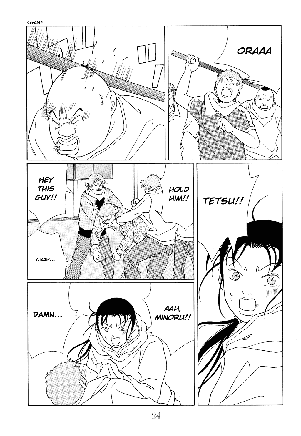 Gokusen Chapter 91 page 4 - Chapter 91: The Kuroda Family vs The Black Cross