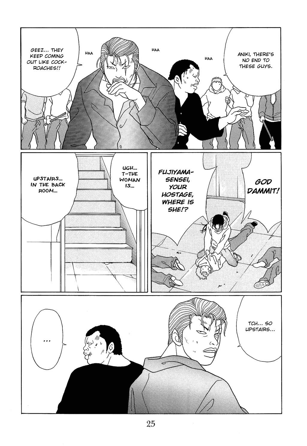 Gokusen Chapter 91 page 5 - Chapter 91: The Kuroda Family vs The Black Cross
