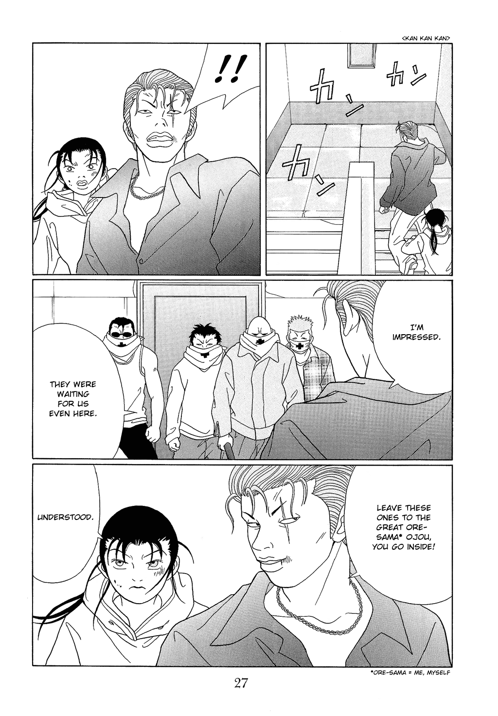 Gokusen Chapter 91 page 7 - Chapter 91: The Kuroda Family vs The Black Cross