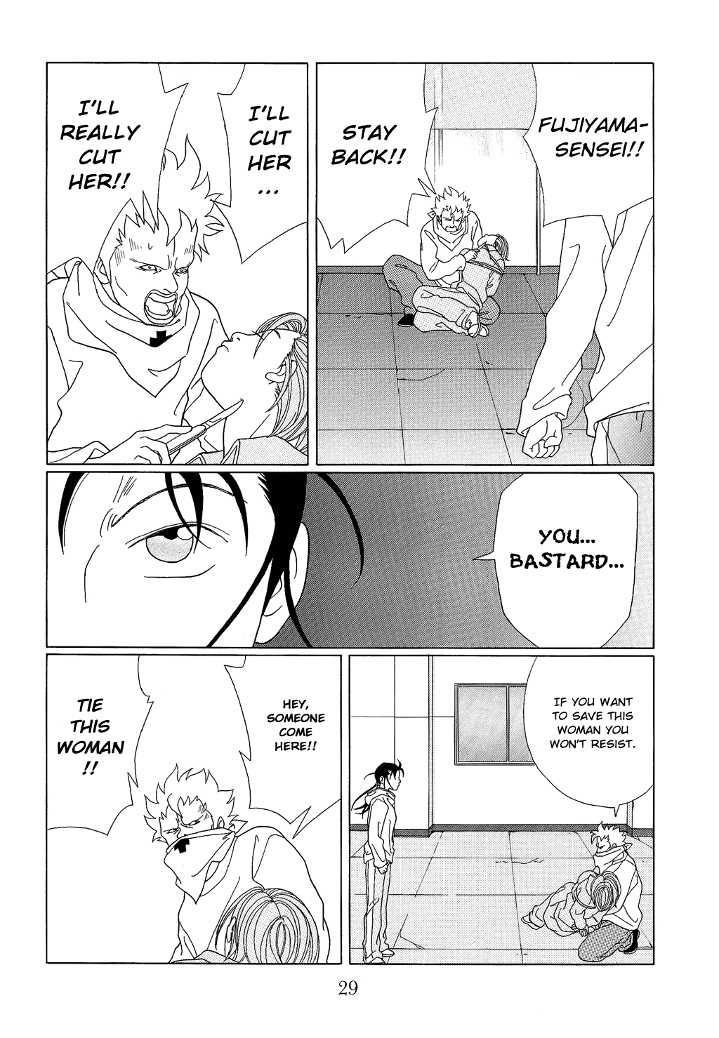 Gokusen Chapter 91 page 9 - Chapter 91: The Kuroda Family vs The Black Cross
