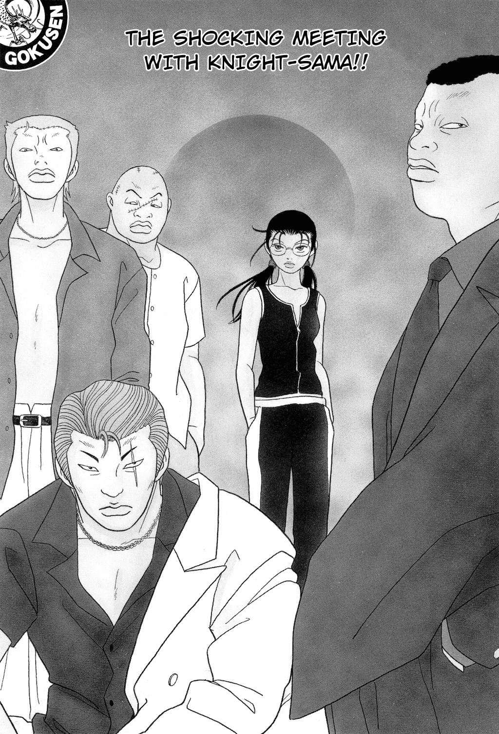 Gokusen Chapter 94 page 1 - Chapter 94: The Shocking Meeting with Knight-sama!!