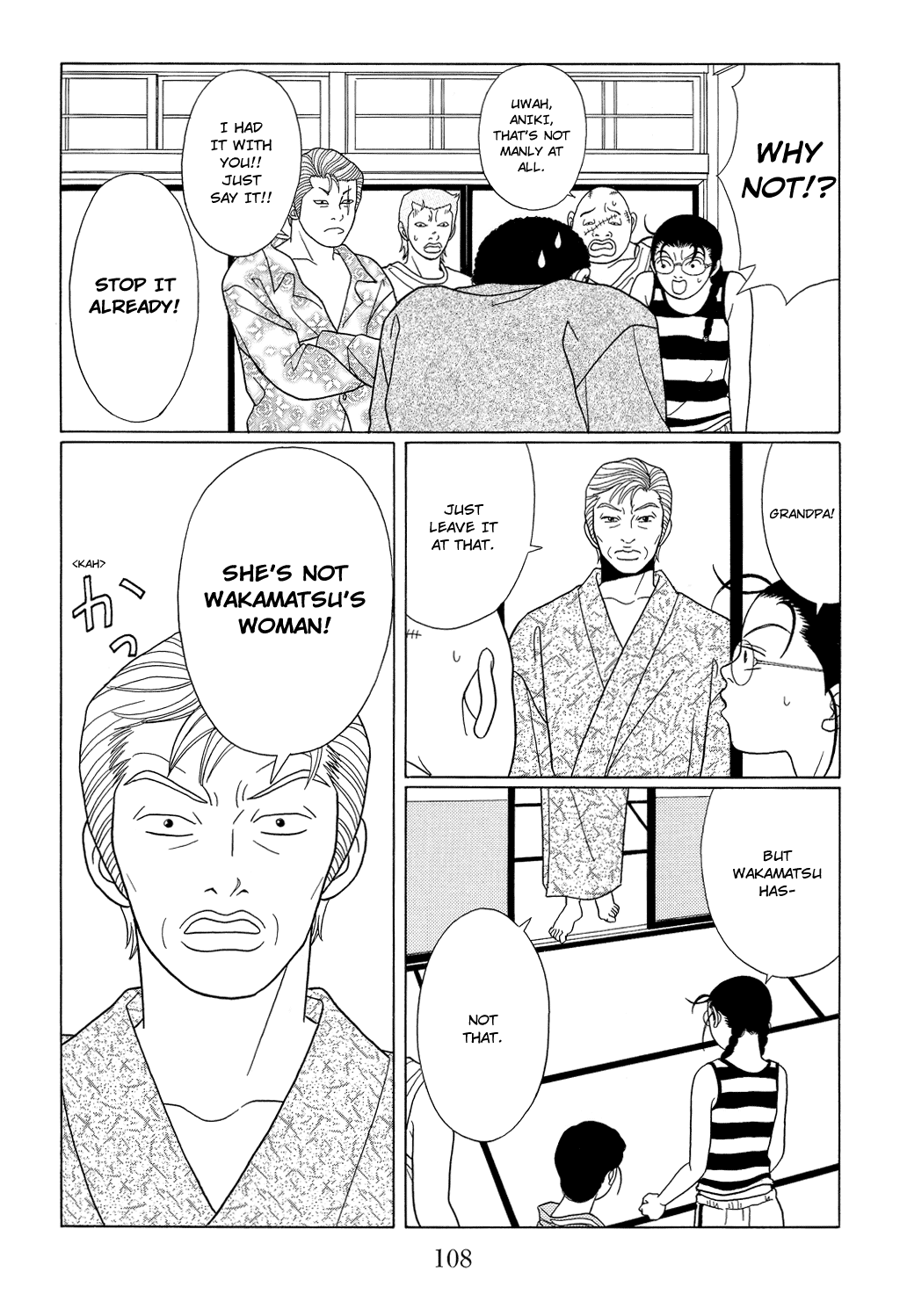 Gokusen Chapter 95 page 14 - Chapter 95: Wakamatsu and Yasue-neesan