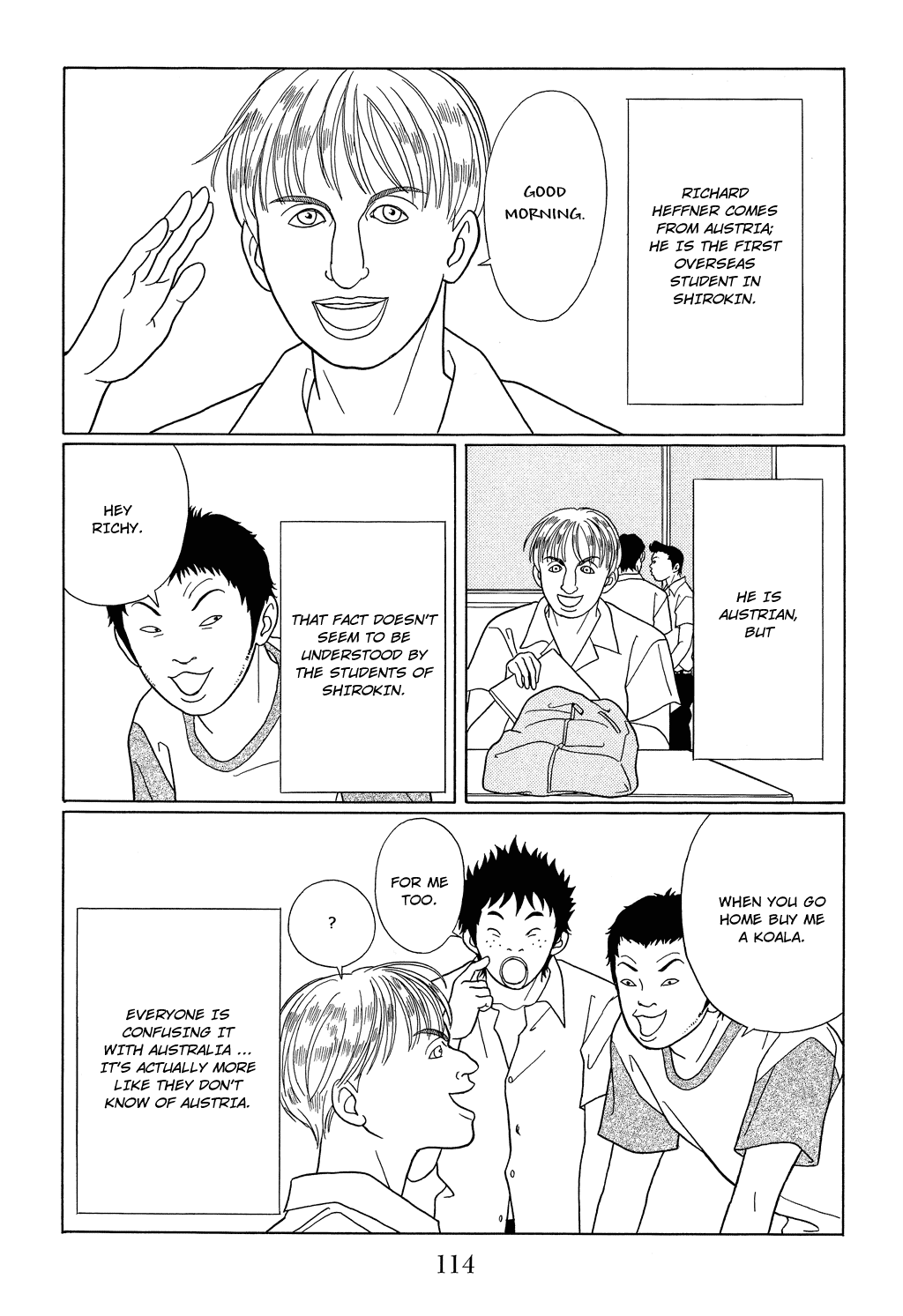 Gokusen Chapter 96 page 2 - Chapter 96: Richard-kun Re-Appears