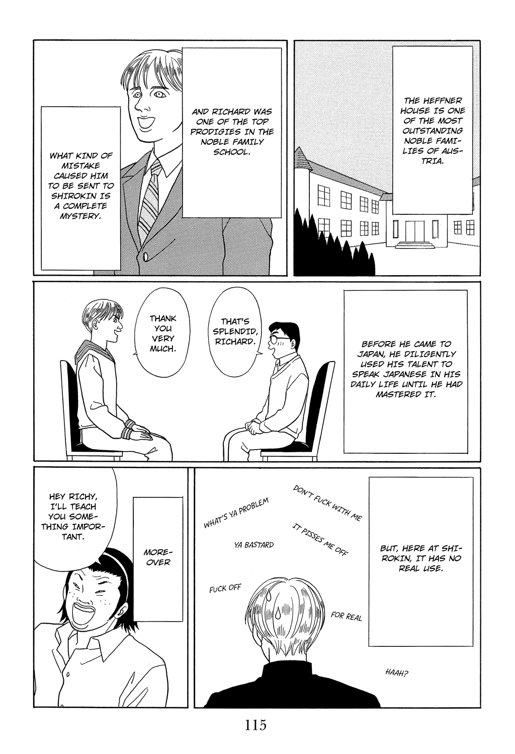 Gokusen Chapter 96 page 3 - Chapter 96: Richard-kun Re-Appears