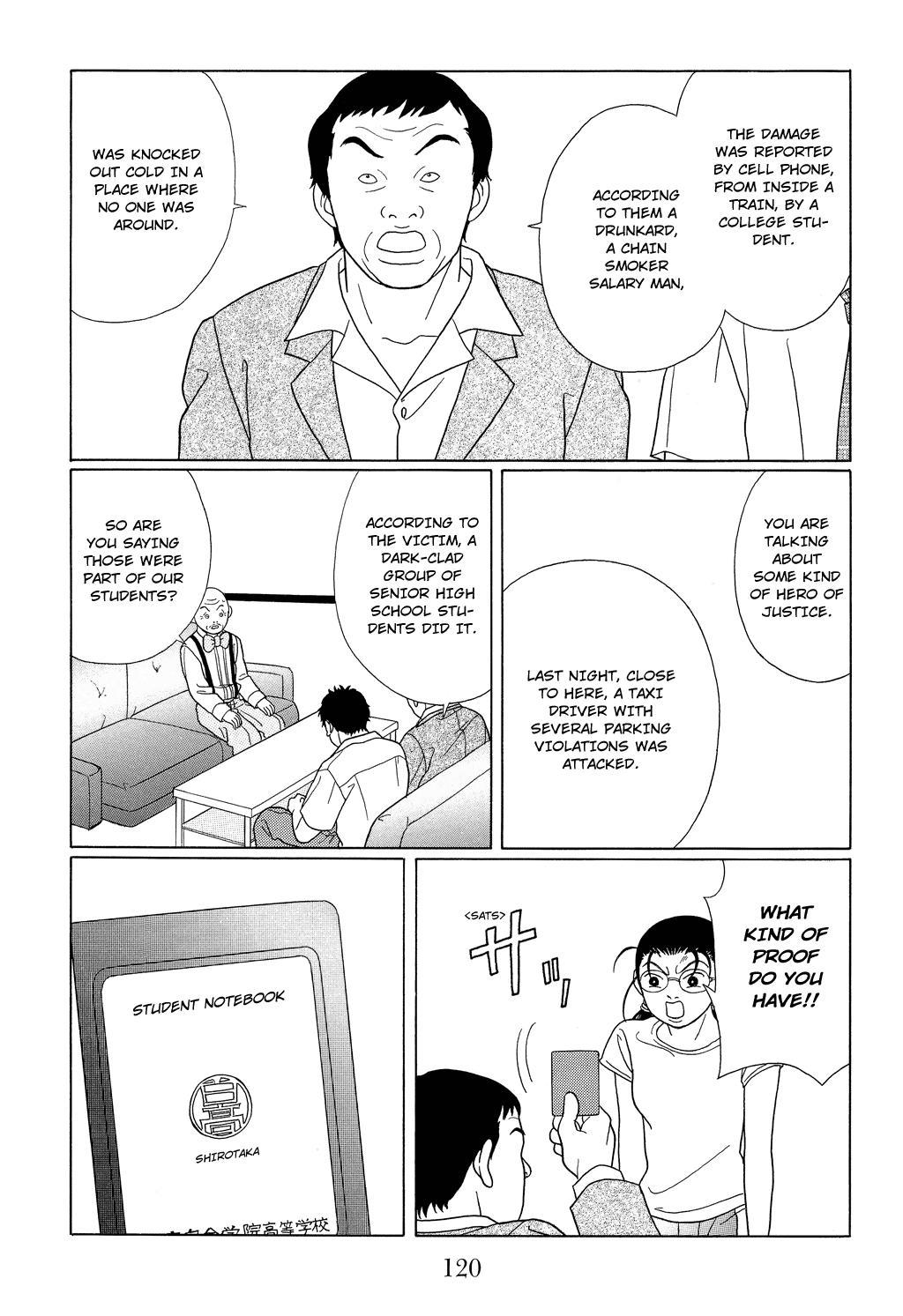 Gokusen Chapter 96 page 8 - Chapter 96: Richard-kun Re-Appears
