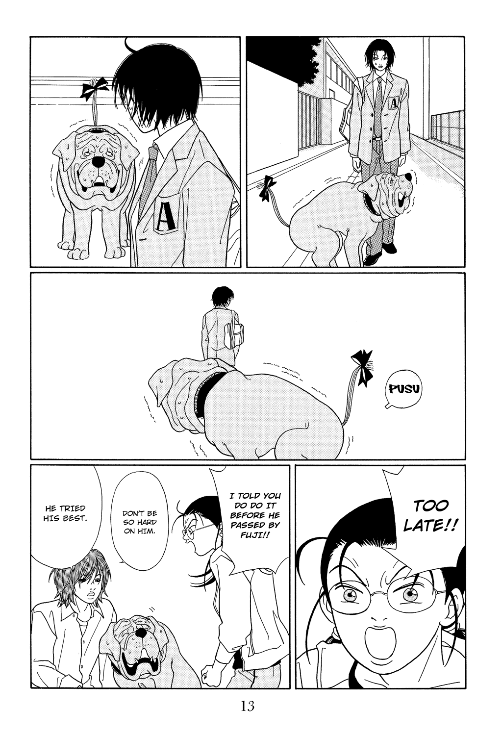 Gokusen Chapter 99 page 16 - Chapter 99: Fuji Good Luck Crapping!!