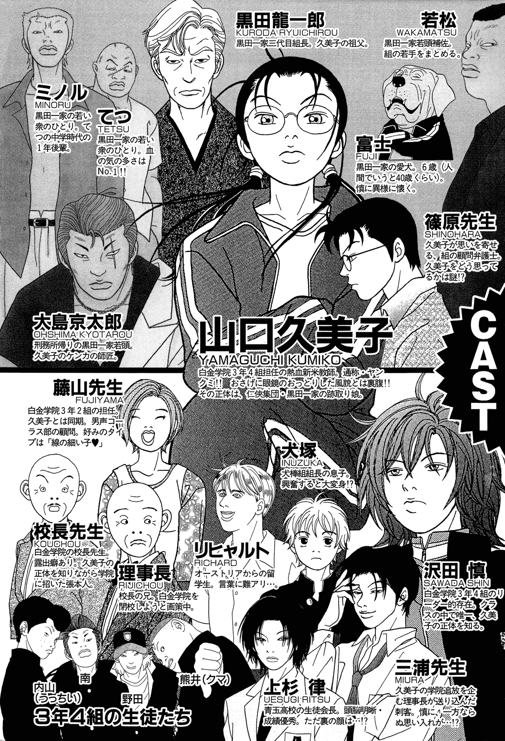 Gokusen Chapter 99 page 4 - Chapter 99: Fuji Good Luck Crapping!!