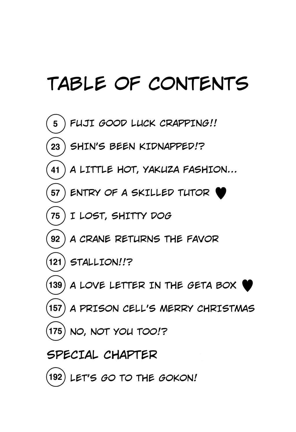 Gokusen Chapter 99 page 5 - Chapter 99: Fuji Good Luck Crapping!!