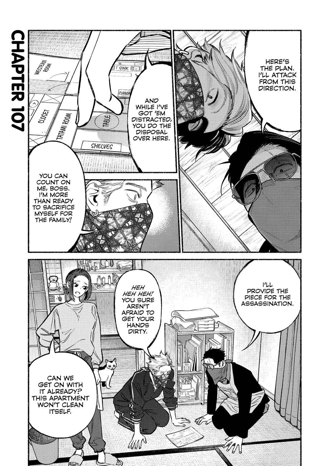 Gokushufudou: The Way of the House Husband Chapter 107 page 1 - Chapter 107
