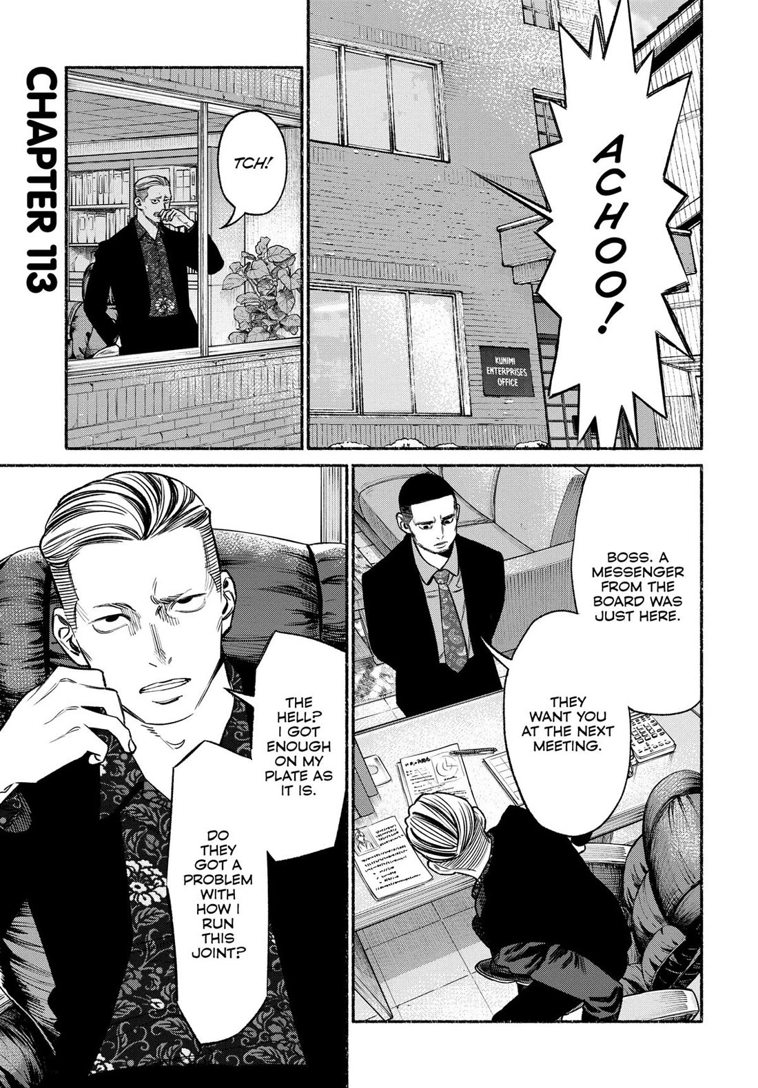 Gokushufudou: The Way of the House Husband Chapter 113 page 1 - Chapter 113