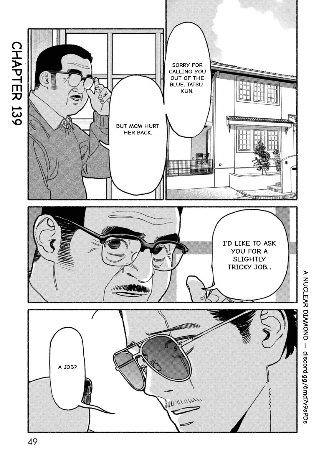 Gokushufudou: The Way of the House Husband Chapter 139 page 1 - Chapter 139
