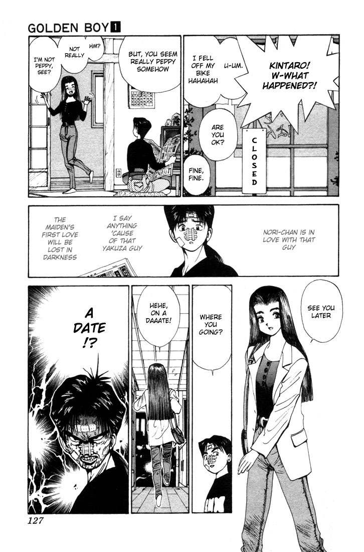 Golden Boy Chapter 0.3 page 16 - Chapter 0.3: Crisis! Maiden's First Love