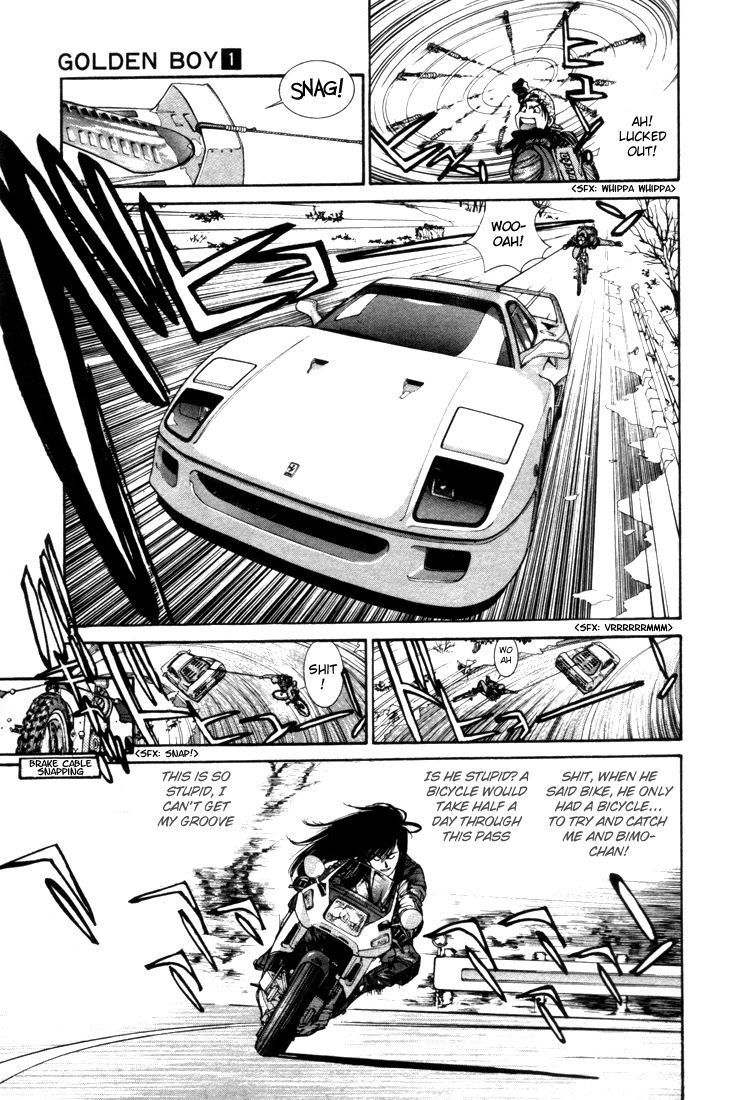 Golden Boy Chapter 0.5 page 23 - Chapter 0.5: No Brakes Blue Sky