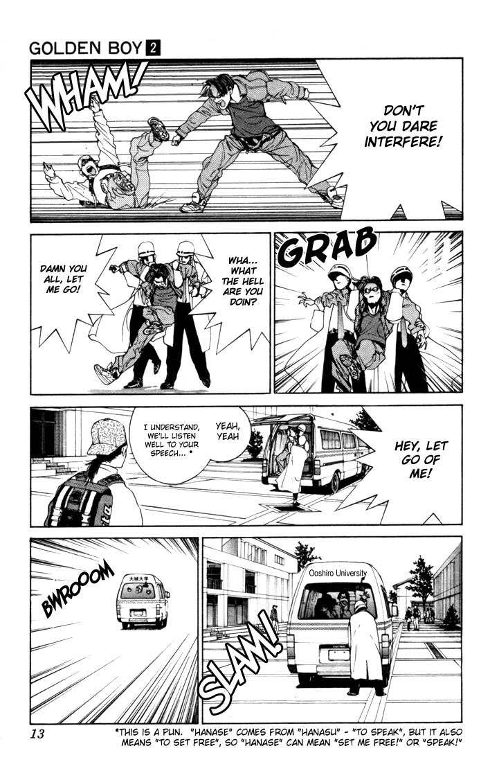 Golden Boy Chapter 0.6 page 13 - Chapter 0.6: Desiring Psychology
