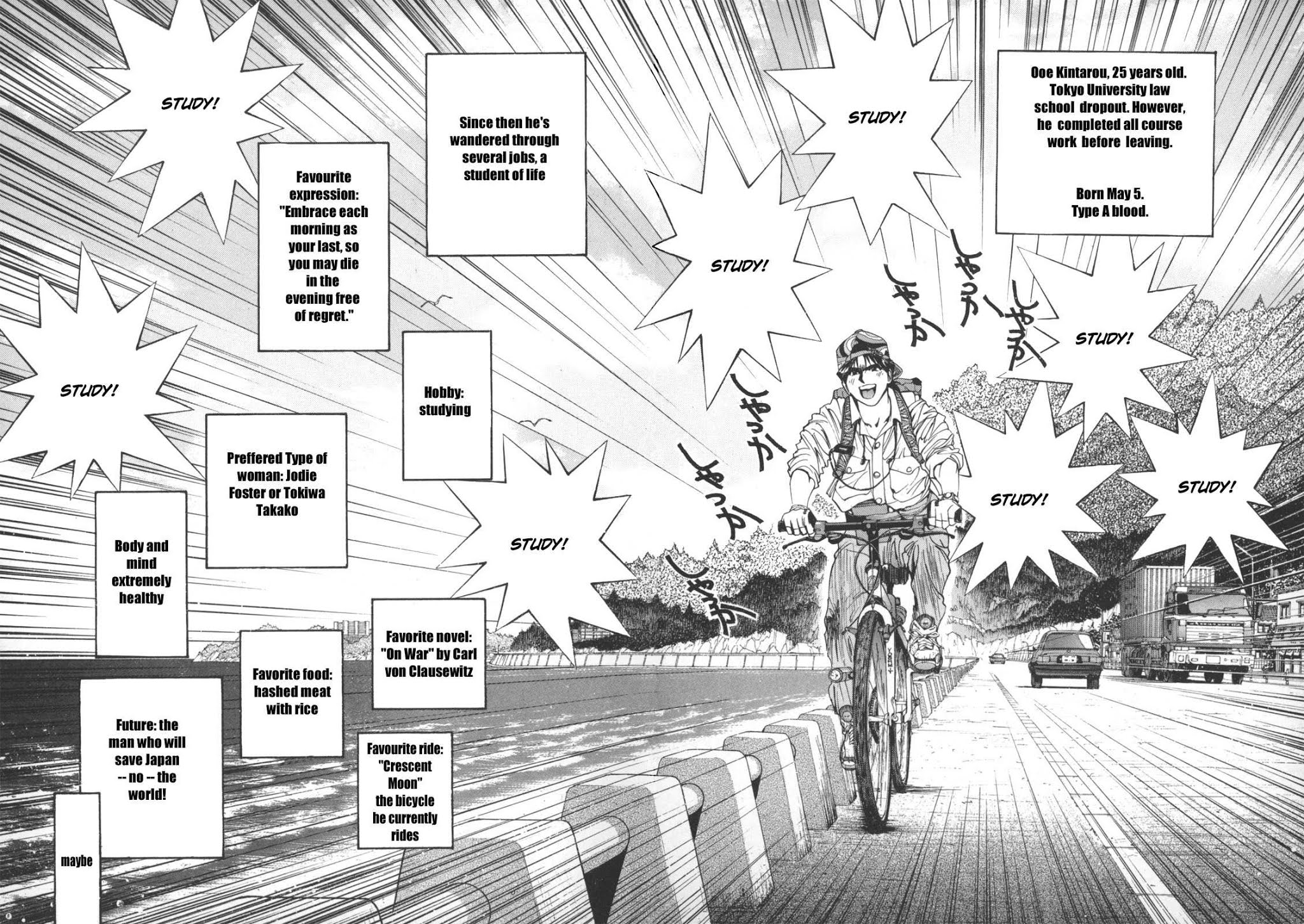 Golden Boy Chapter 16 page 14 - Chapter 16: Wandering Studious Woman