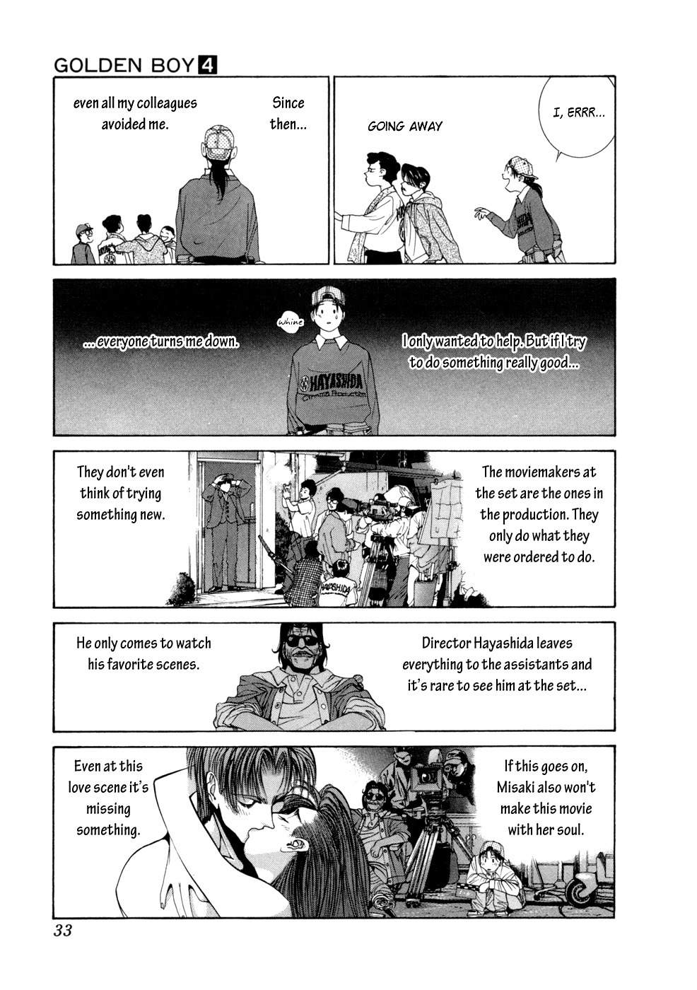 Golden Boy Chapter 18 page 12 - Chapter 18: Live Lesson in Acting