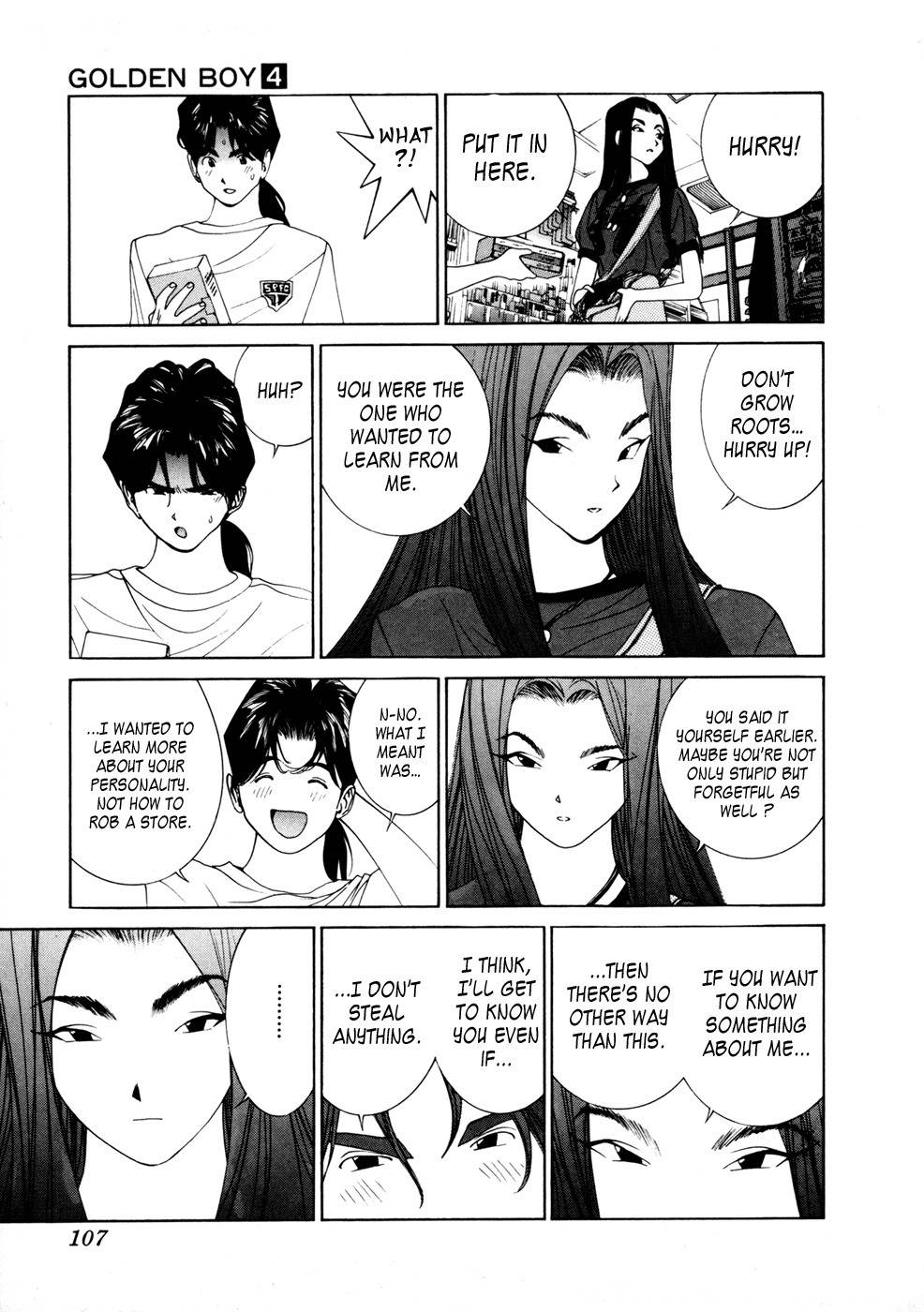 Golden Boy Chapter 22 page 14 - Chapter 22: Seduction of the Stocking
