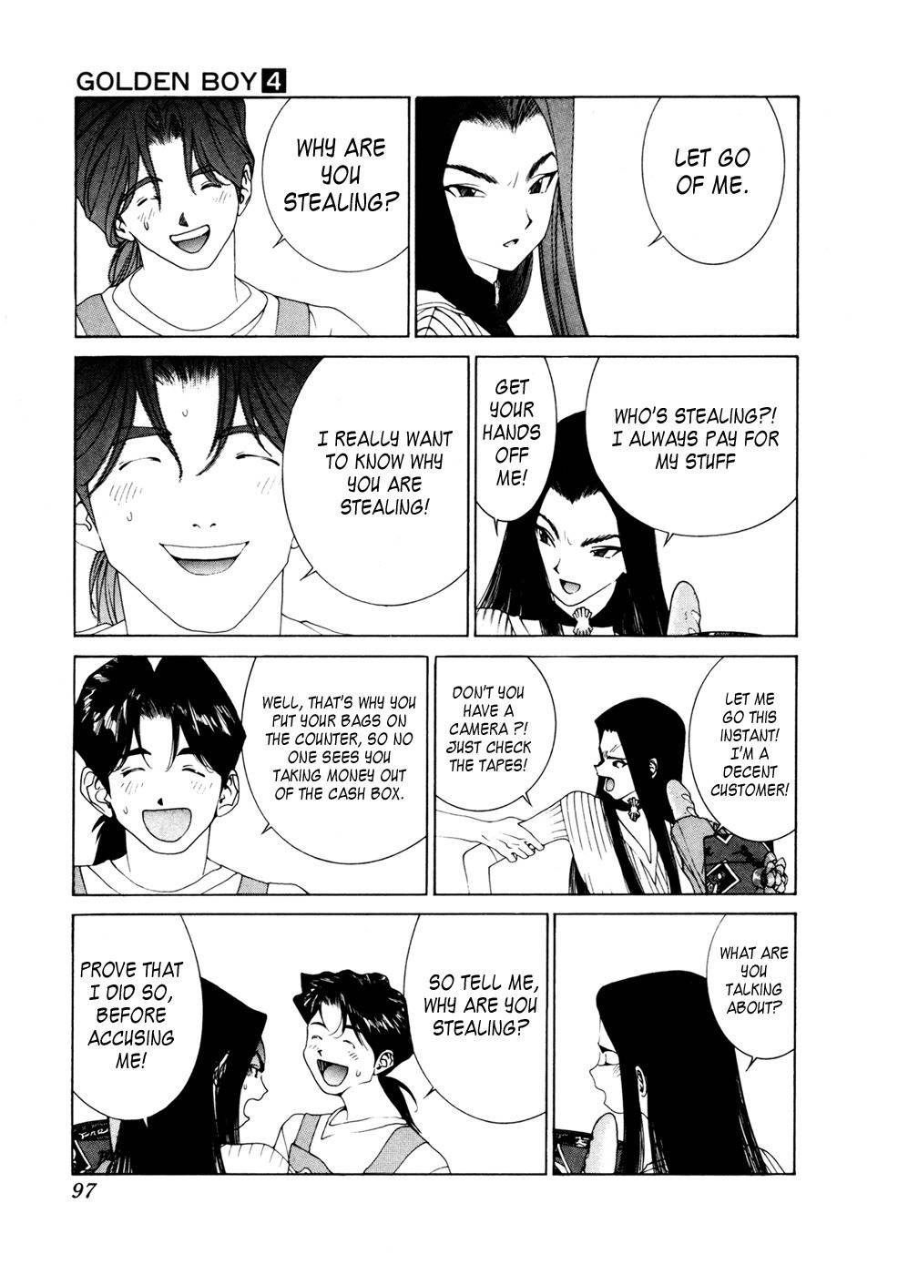 Golden Boy Chapter 22 page 4 - Chapter 22: Seduction of the Stocking