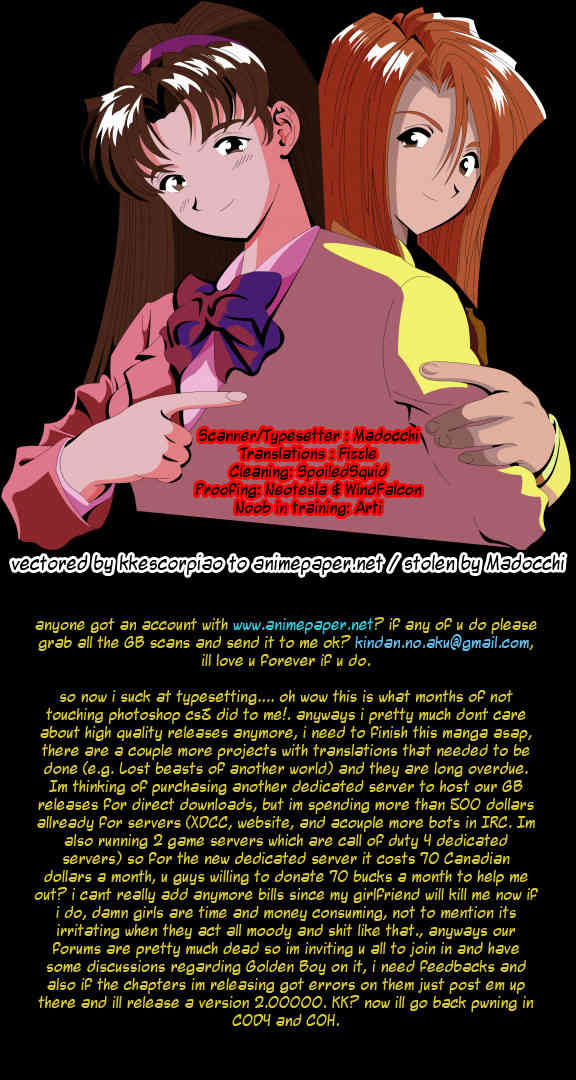 Golden Boy Chapter 23 page 18 - Chapter 23: Discovery of the Stickyness