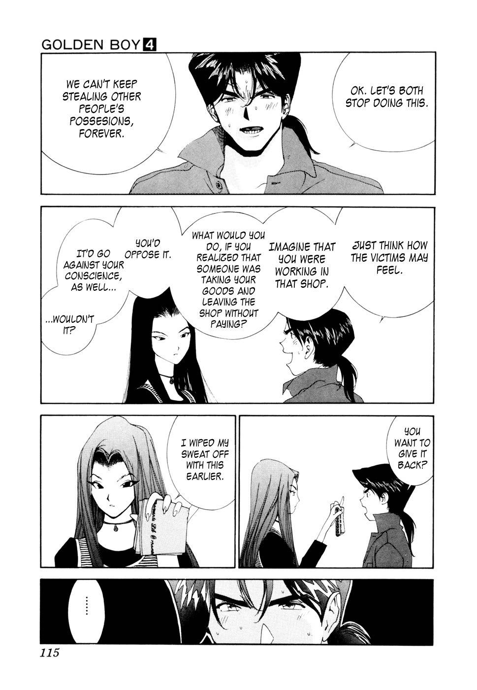 Golden Boy Chapter 23 page 4 - Chapter 23: Discovery of the Stickyness