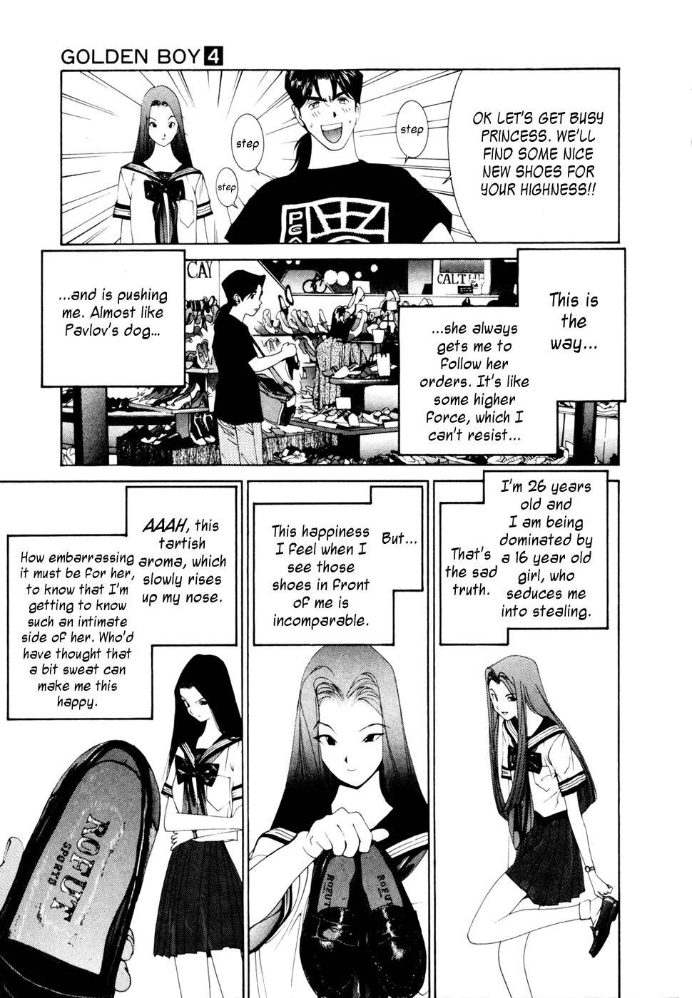 Golden Boy Chapter 23 page 6 - Chapter 23: Discovery of the Stickyness