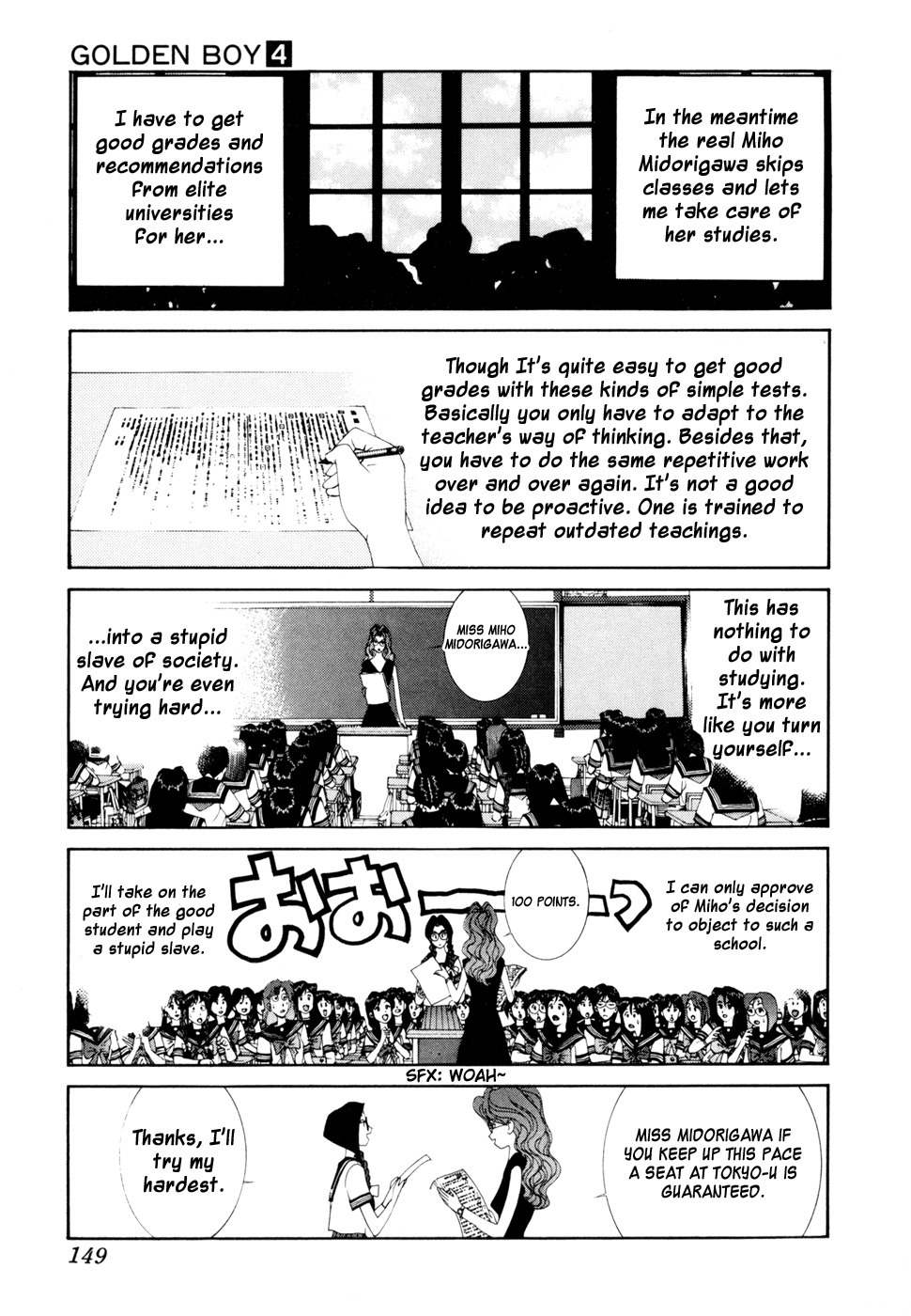 Golden Boy Chapter 25 page 3 - Chapter 25: A Game Called Family
