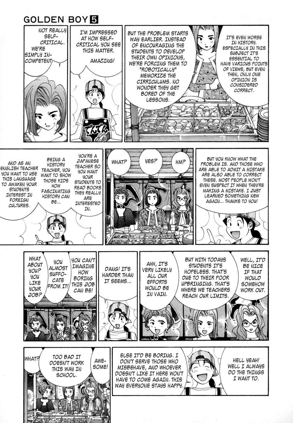 Golden Boy Chapter 30 page 11 - Chapter 30: Studying Is Fun