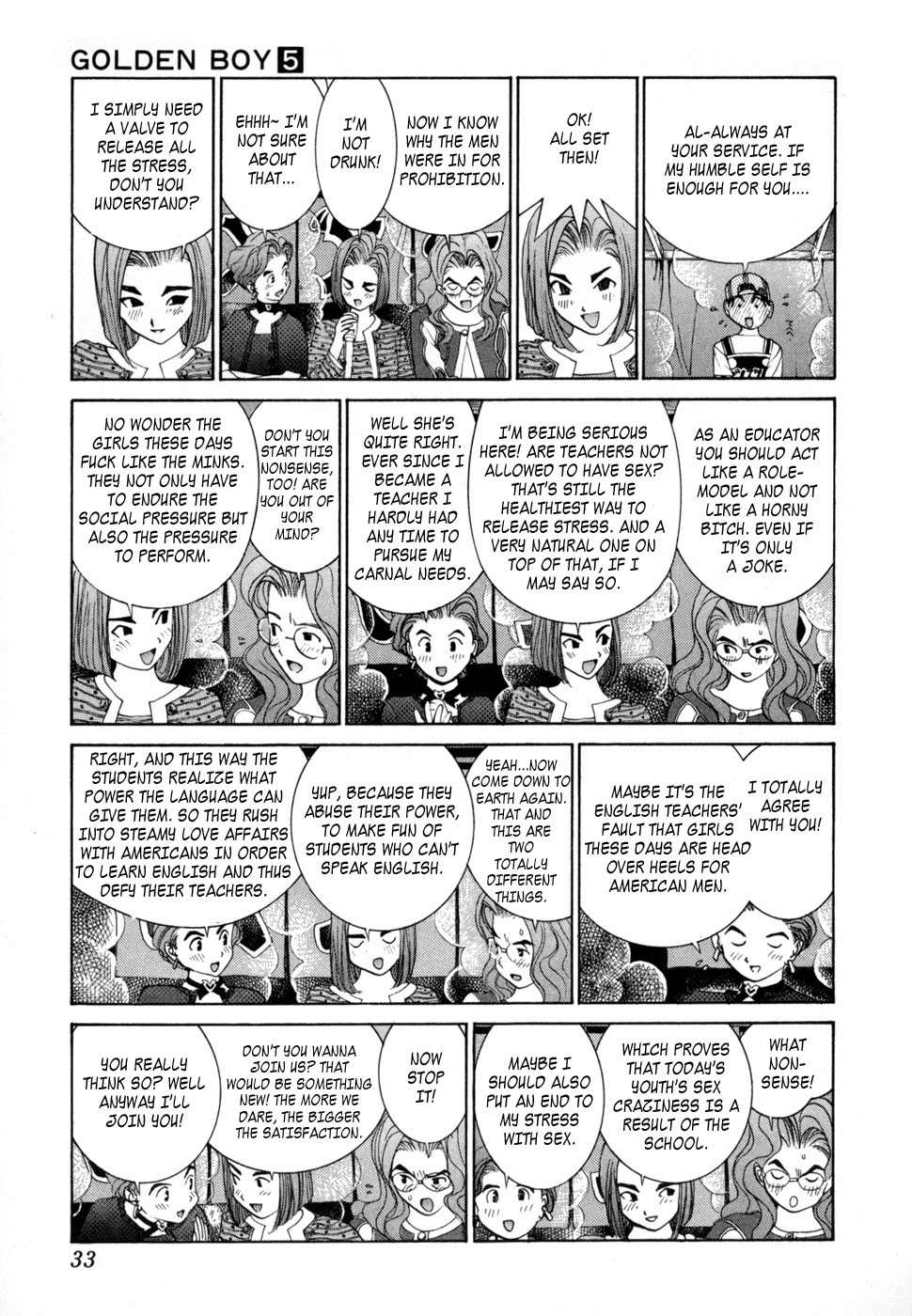 Golden Boy Chapter 30 page 13 - Chapter 30: Studying Is Fun