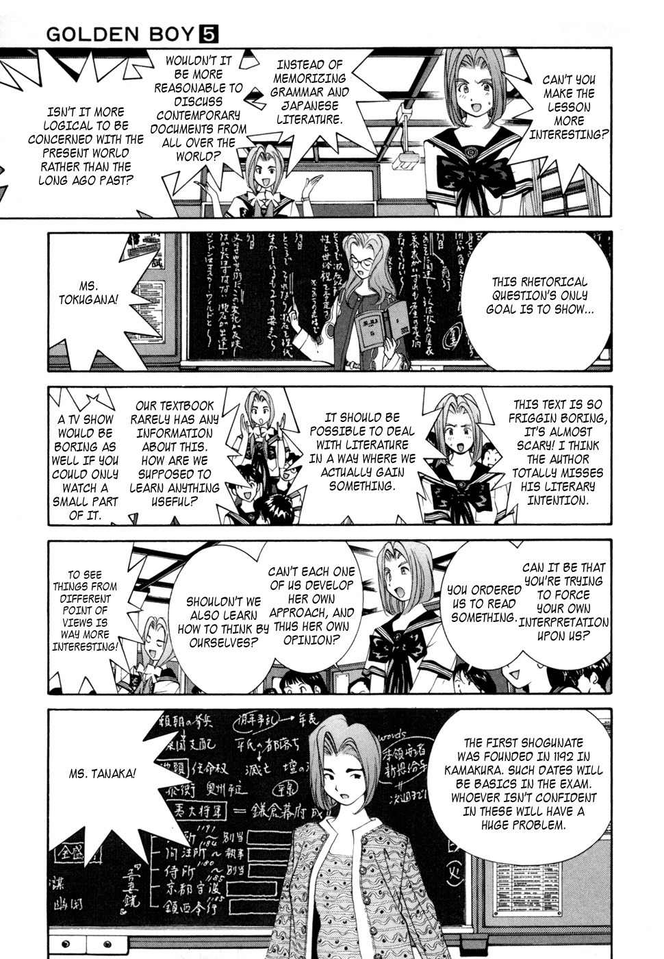 Golden Boy Chapter 30 page 7 - Chapter 30: Studying Is Fun