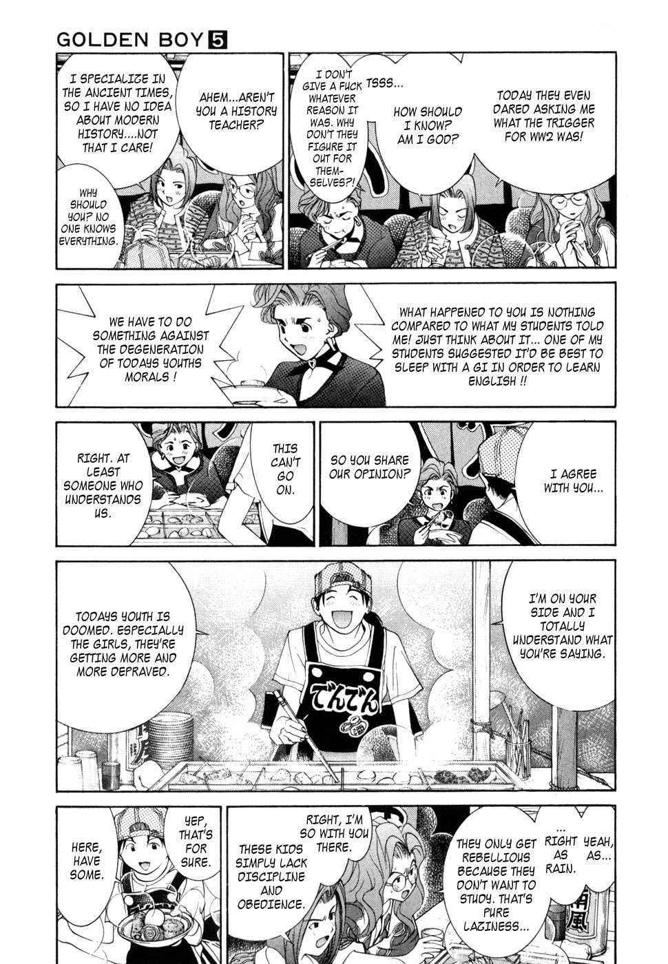Golden Boy Chapter 30 page 9 - Chapter 30: Studying Is Fun