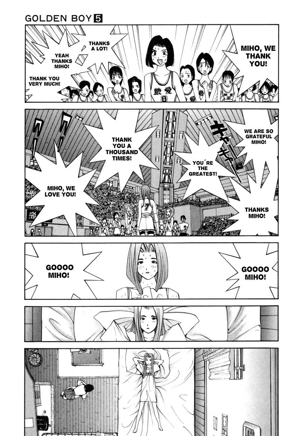 Golden Boy Chapter 32 page 11 - Chapter 32: Miho Gets Exposed