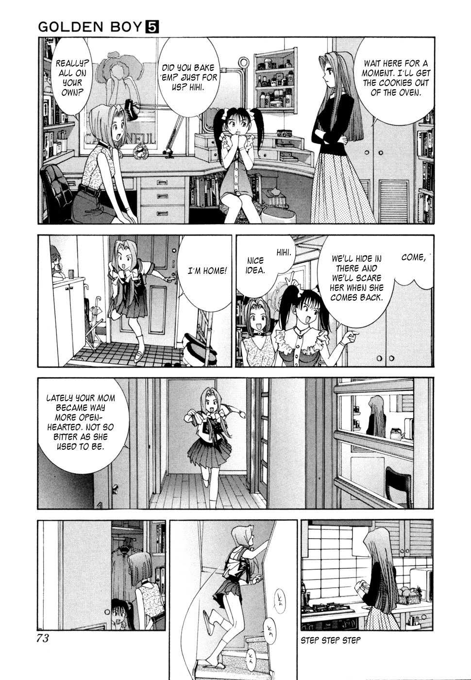 Golden Boy Chapter 32 page 17 - Chapter 32: Miho Gets Exposed
